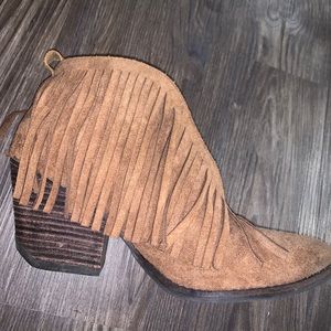 Tassel booties
